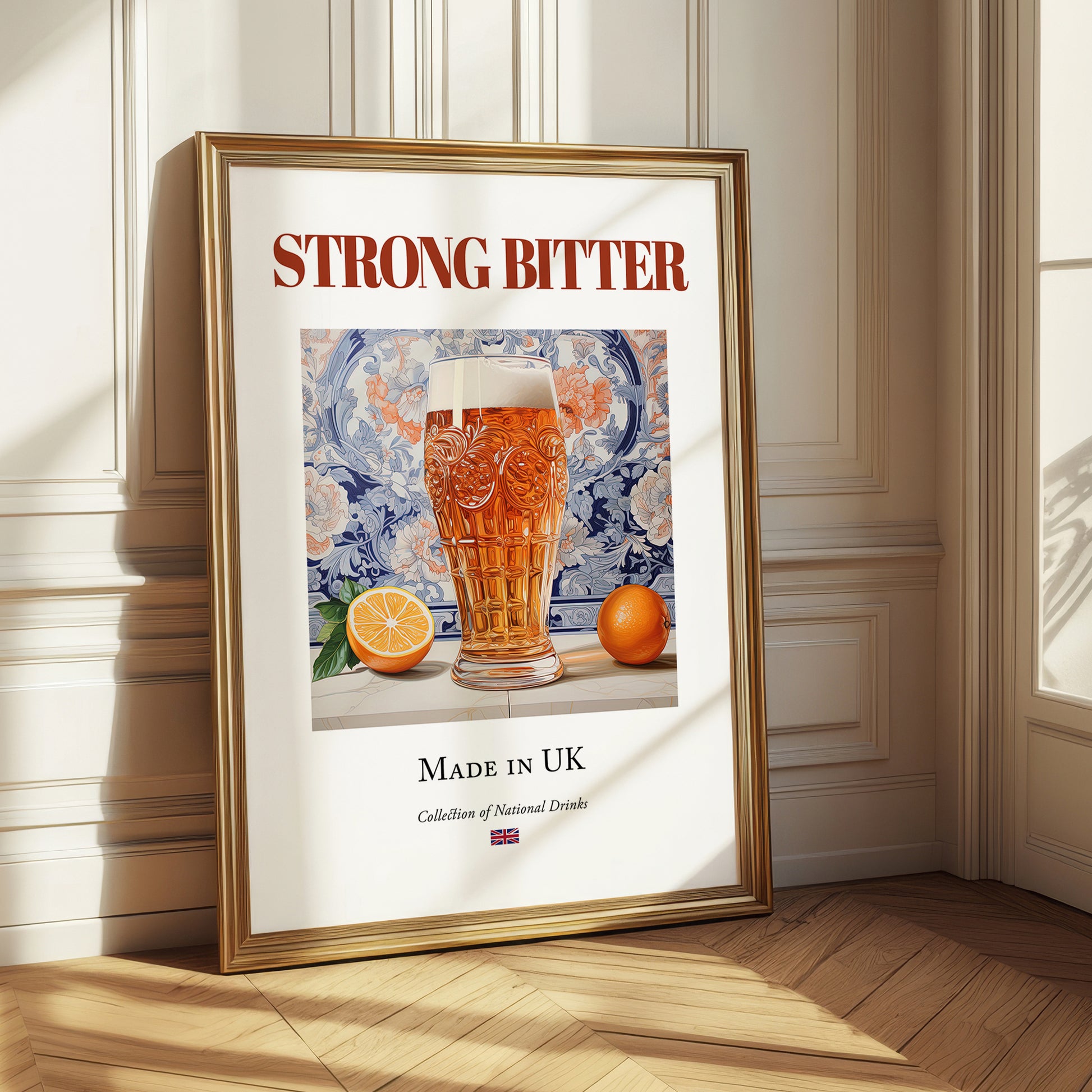 Strong Bitter – English Beer, Sports Bar Poster
