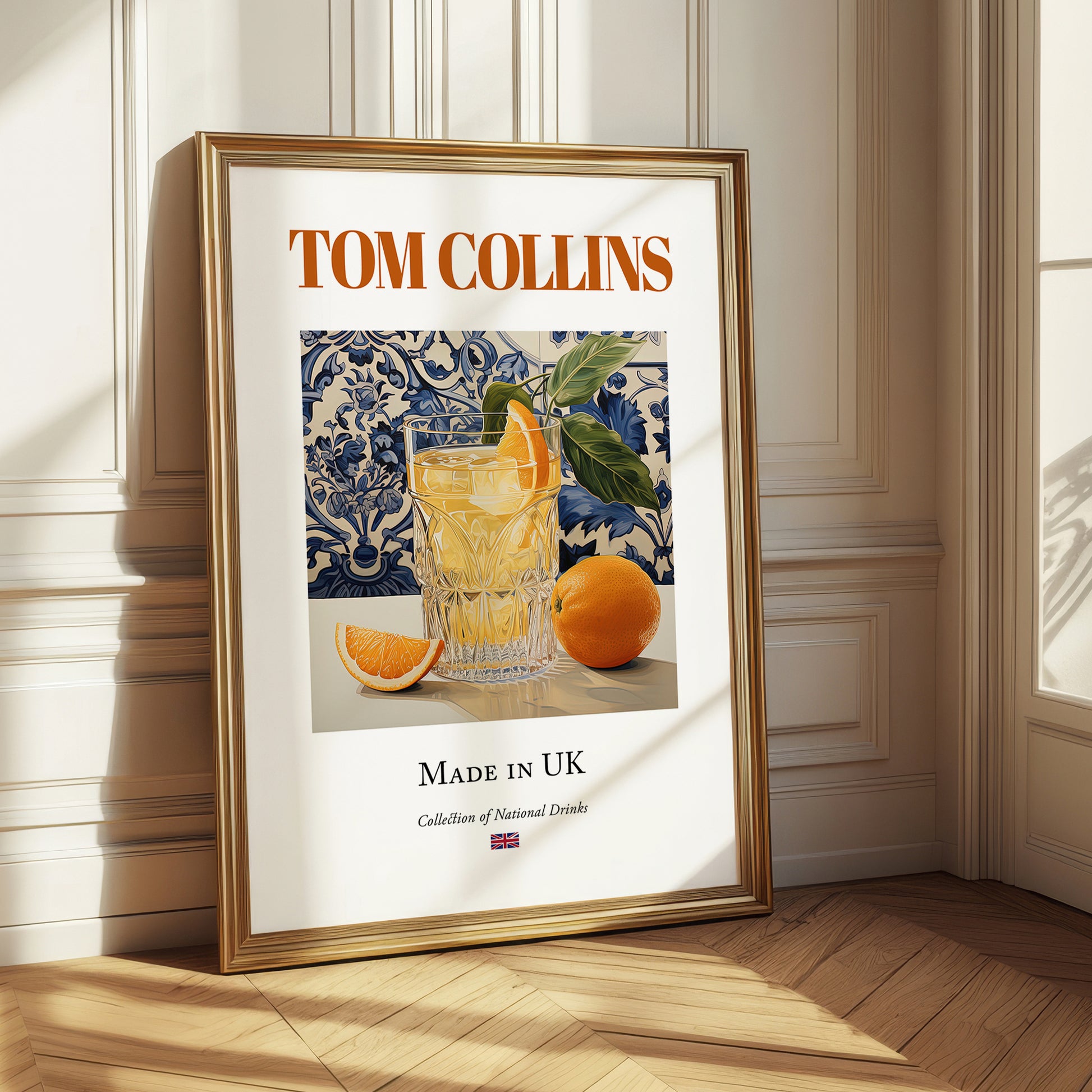 Tom Collins – English Cocktail Drink, Cocktail Lounge Still Life
