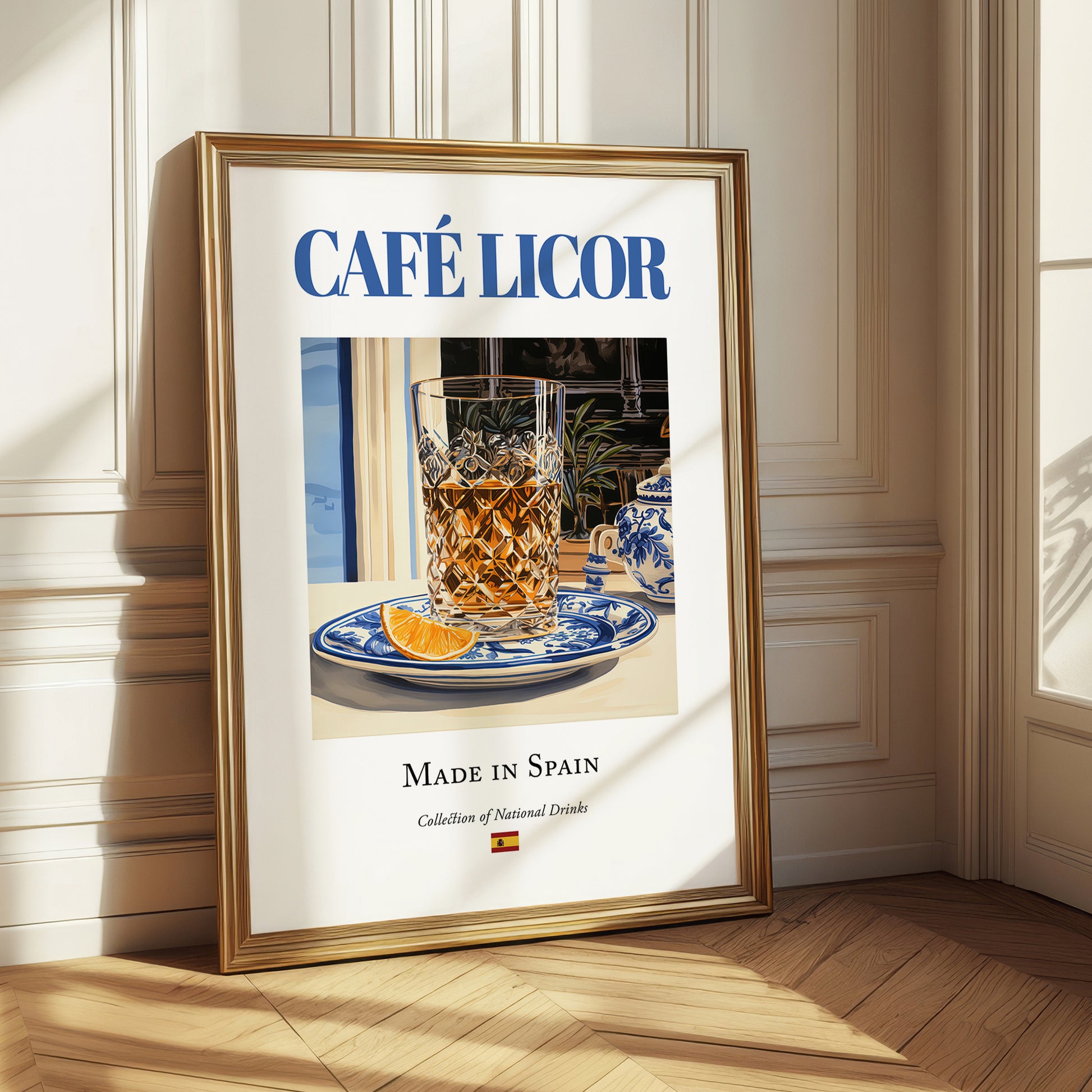 Café licor – Spanish Coffee, Coffeehouse Poster