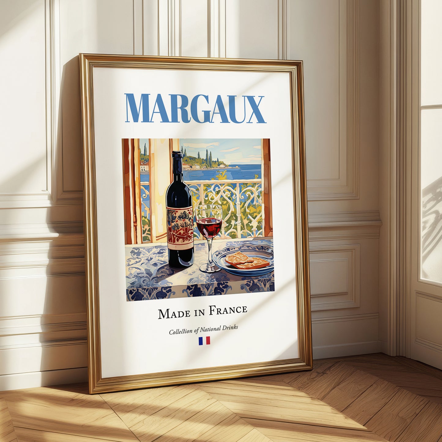 Margaux – French Red Wine, Vinoteca Print