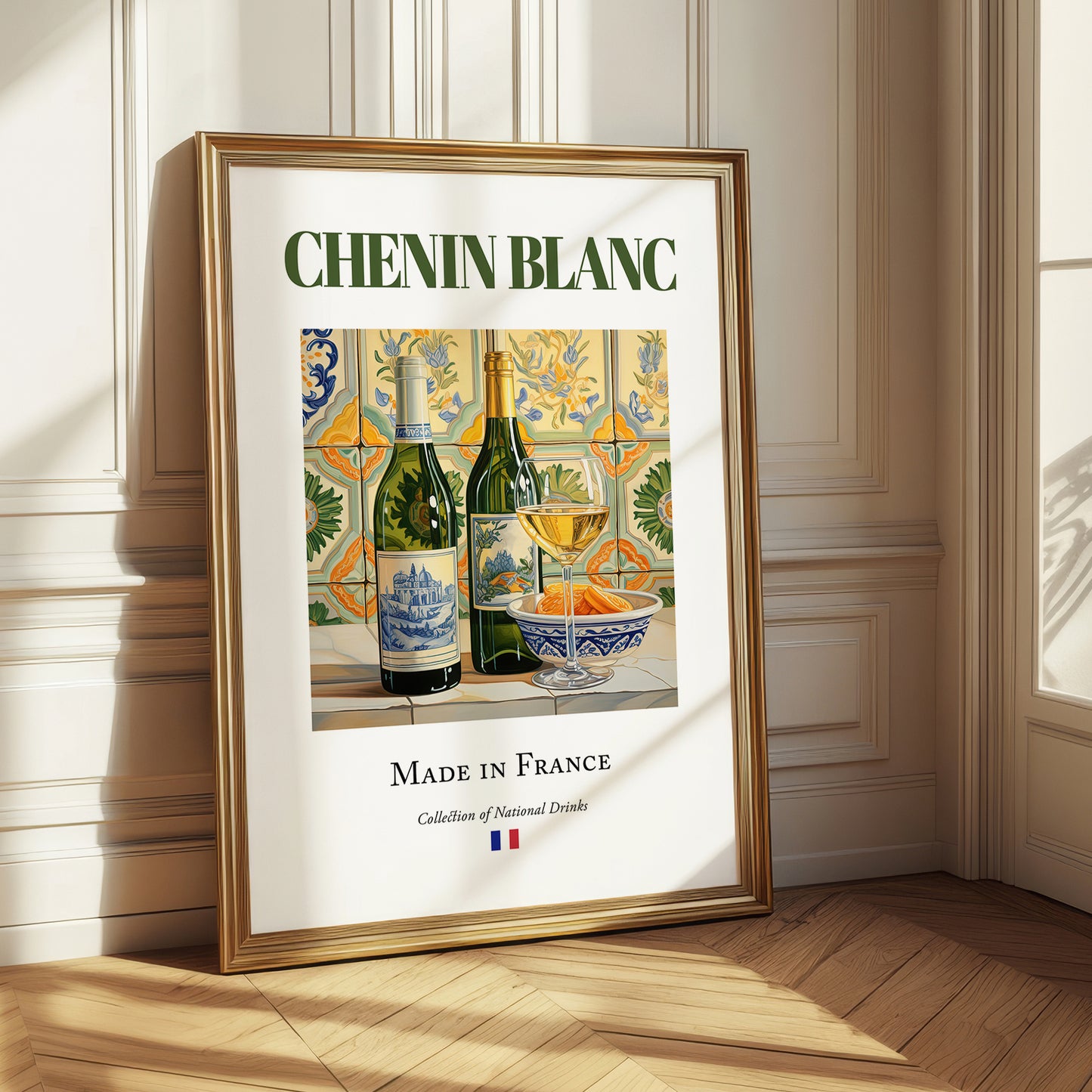 Chenin Blanc – French White Wine, Vinoteca Poster