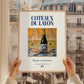 Coteaux du Layon – French Dessert Wine, Bodega Poster, styled in a charming Paris street view
