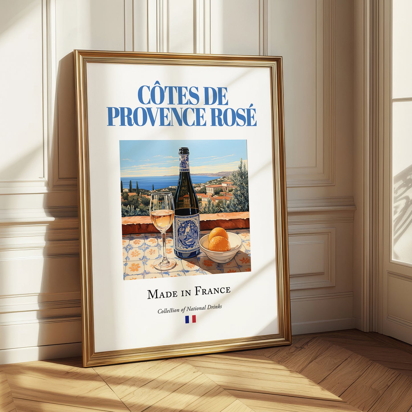 Côtes de Provence Rosé – French Rose Wine, Bodega Poster