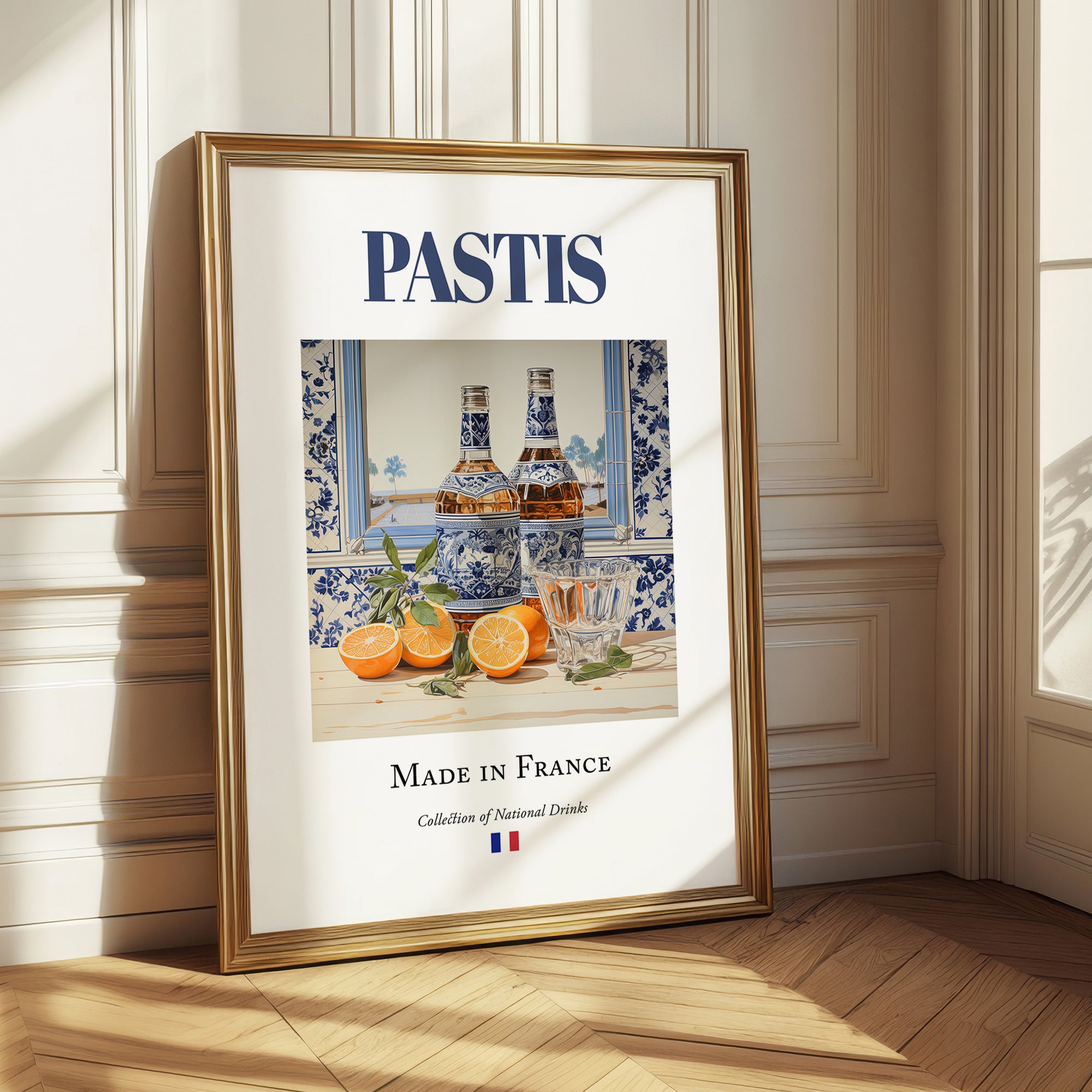 Pastis – French Spirit Drink, Rooftop Terrace Poster