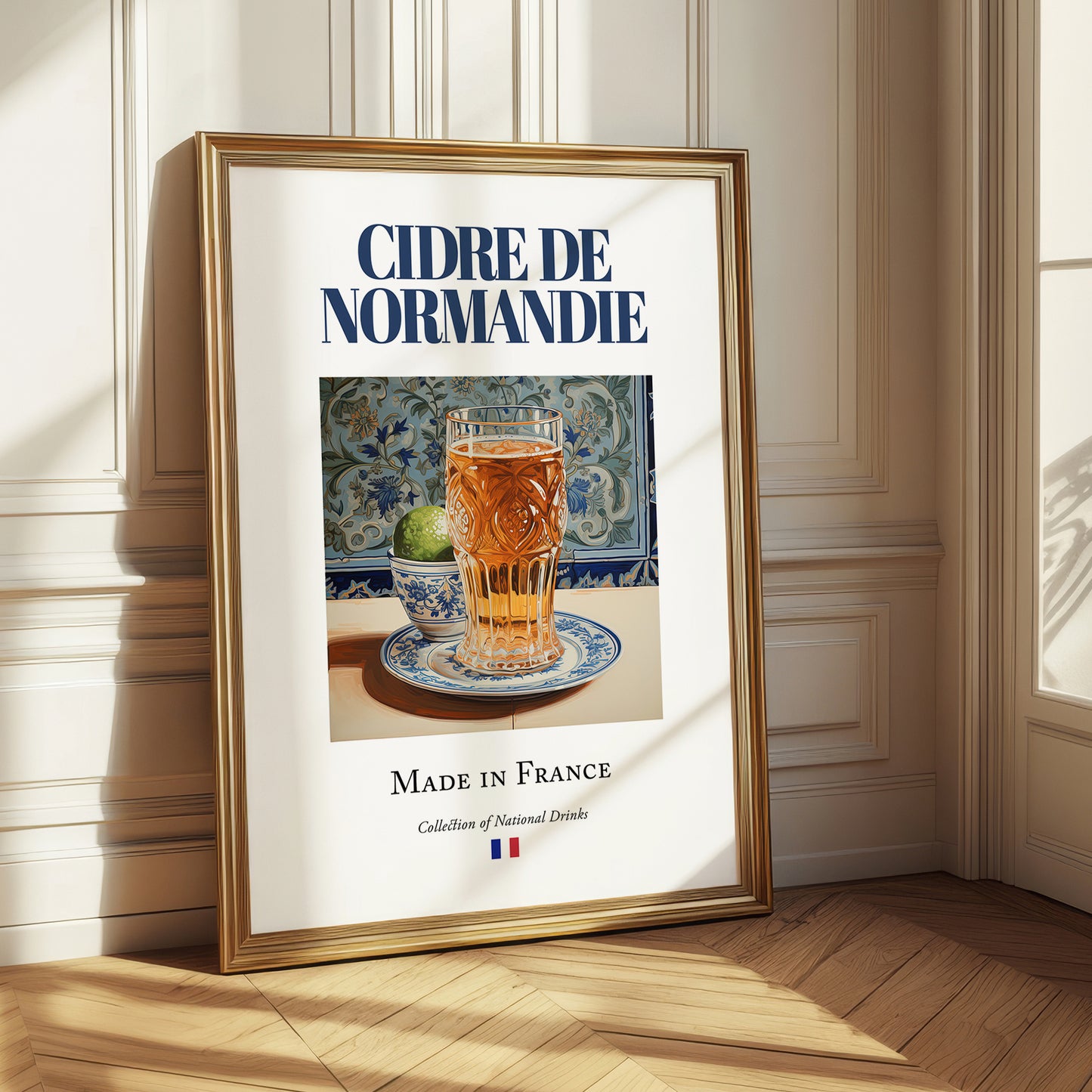 Cidre de Normandie – French Cider Cider, Cidreria Print