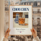 Chouchen – French Beverage Drink, Cocktail Lounge Poster, styled in a charming Paris street view
