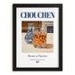 Chouchen – French Beverage Drink, Cocktail Lounge Poster, in sleek black frame