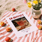 Dubonnet – French Liqueur Drink, Cocktail Lounge Poster, unframed on coastal sand
