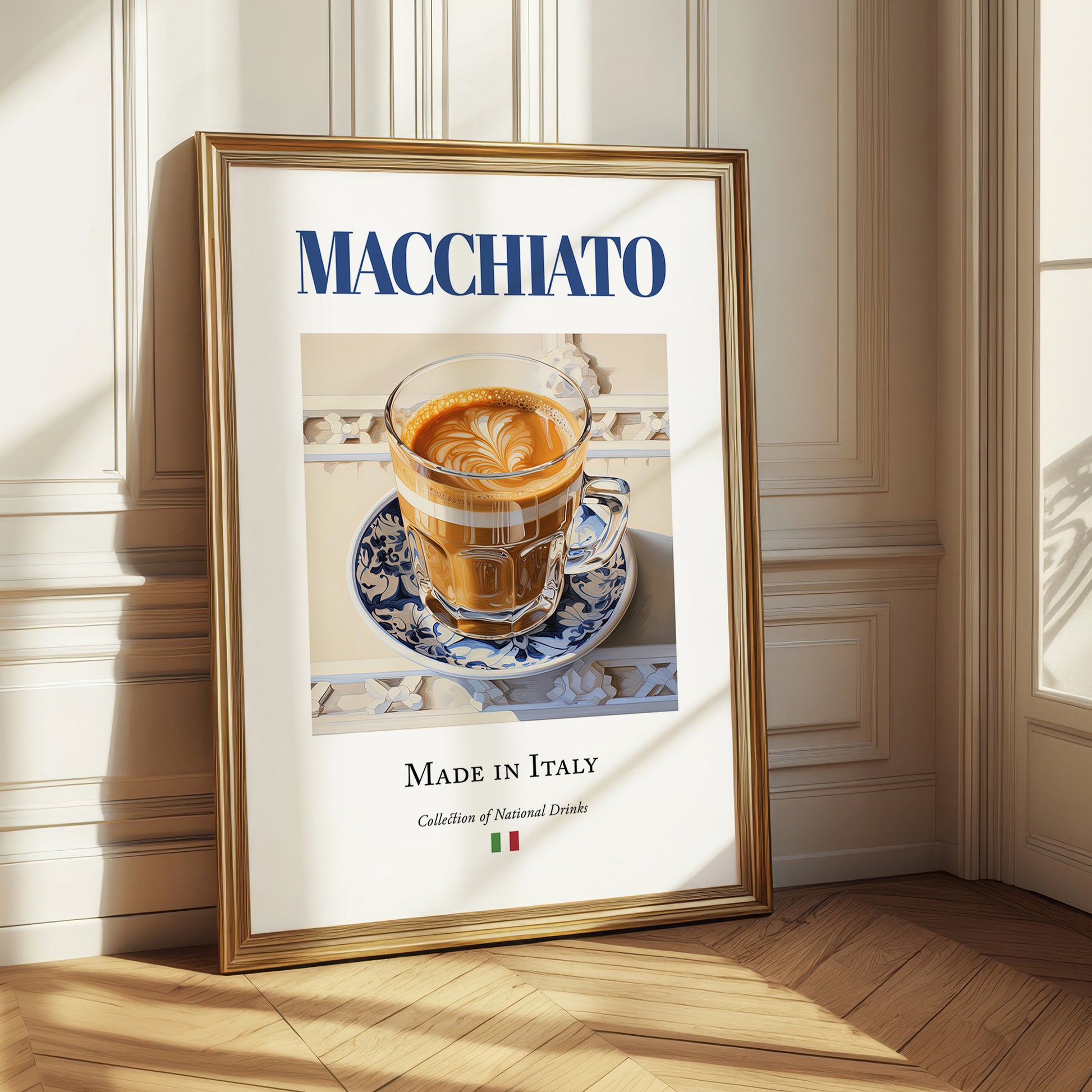 Macchiato – Italian Coffee, Book Café Wall Decor