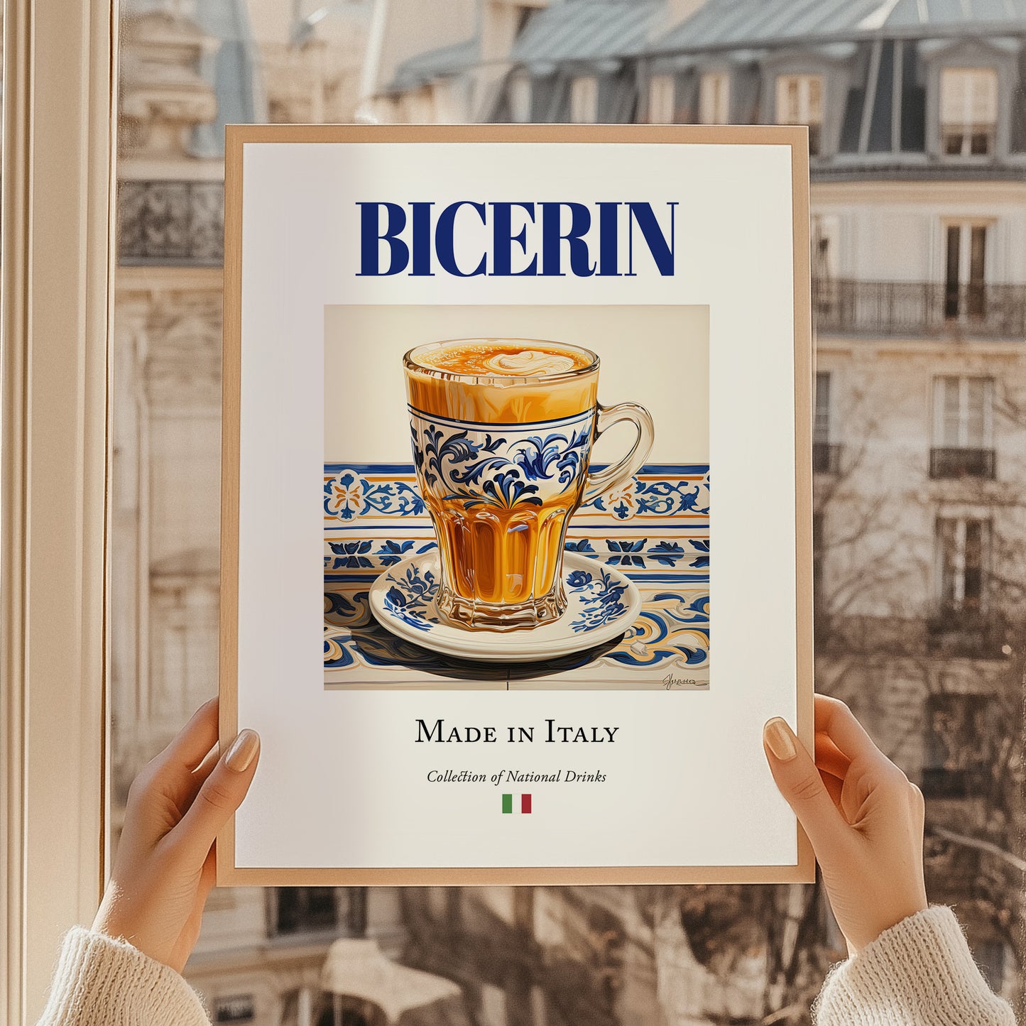 Bicerin – Italian Coffee, Book Café Art, styled in a charming Paris street view