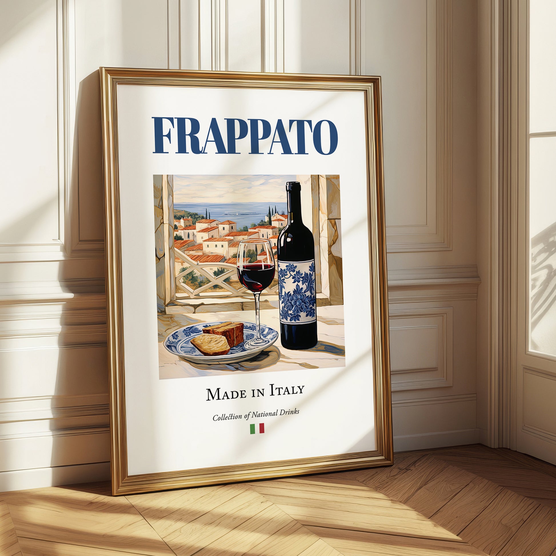 Frappato – Italian Red Wine, Wine Bar Poster