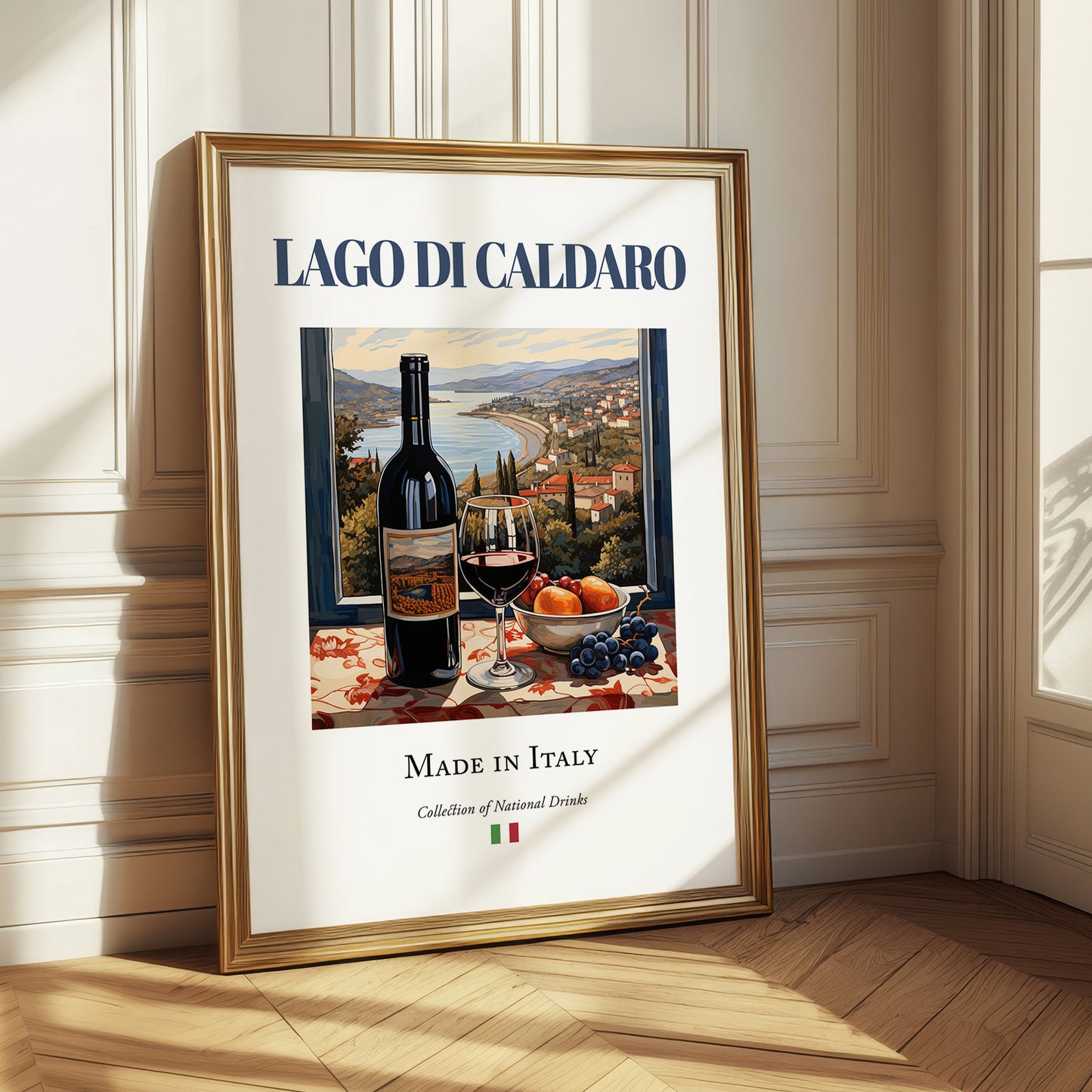 Lago di Caldaro – Italian Red Wine, Bodega Painting