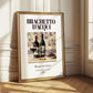 Brachetto d’Acqui – Italian Red Wine, Vineyard Terrace Illustration