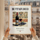 Buttafuoco – Italian Red Wine, Bodega Print, styled in a charming Paris street view