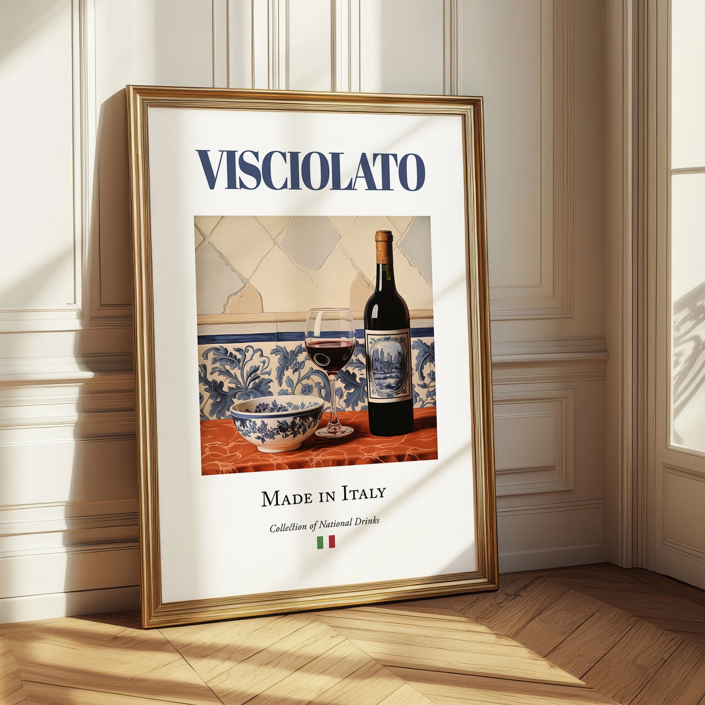 Visciolato – Italian Red Wine, Vinoteca Poster