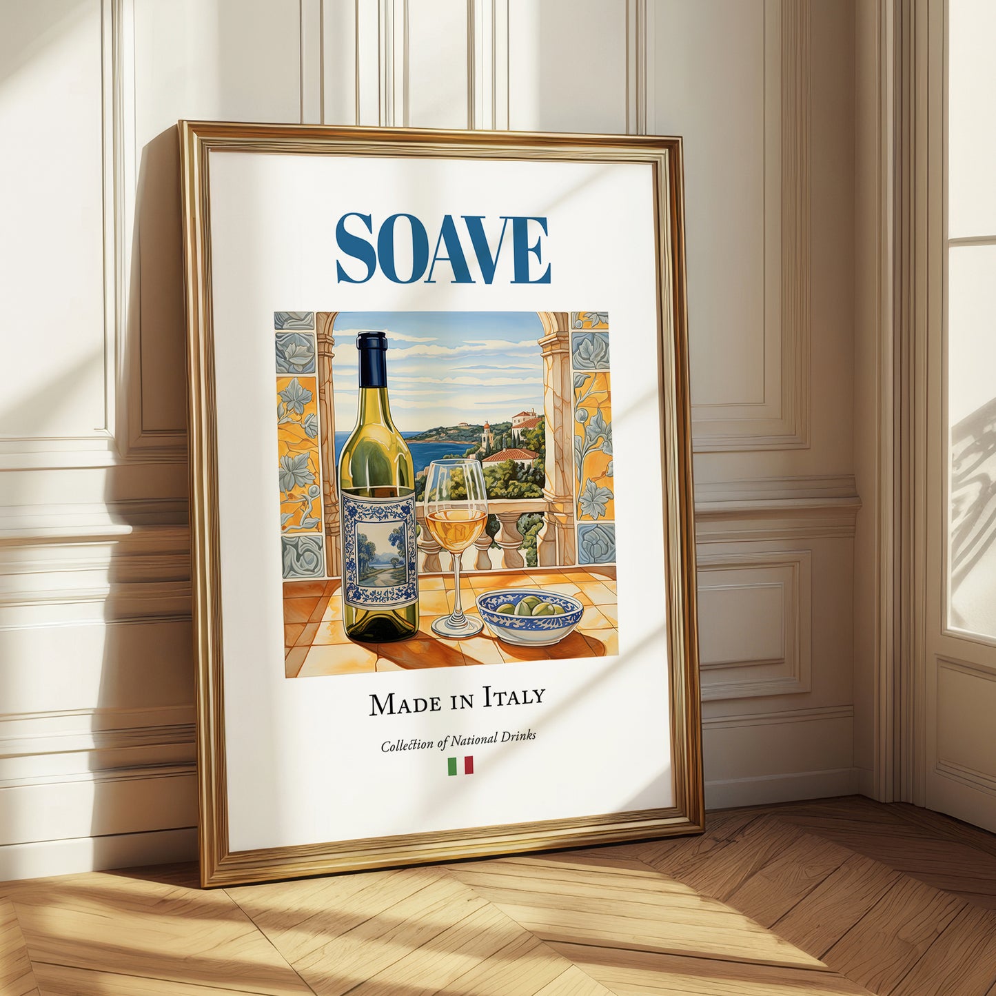 Soave – Italian White Wine, Enoteca Wall Art