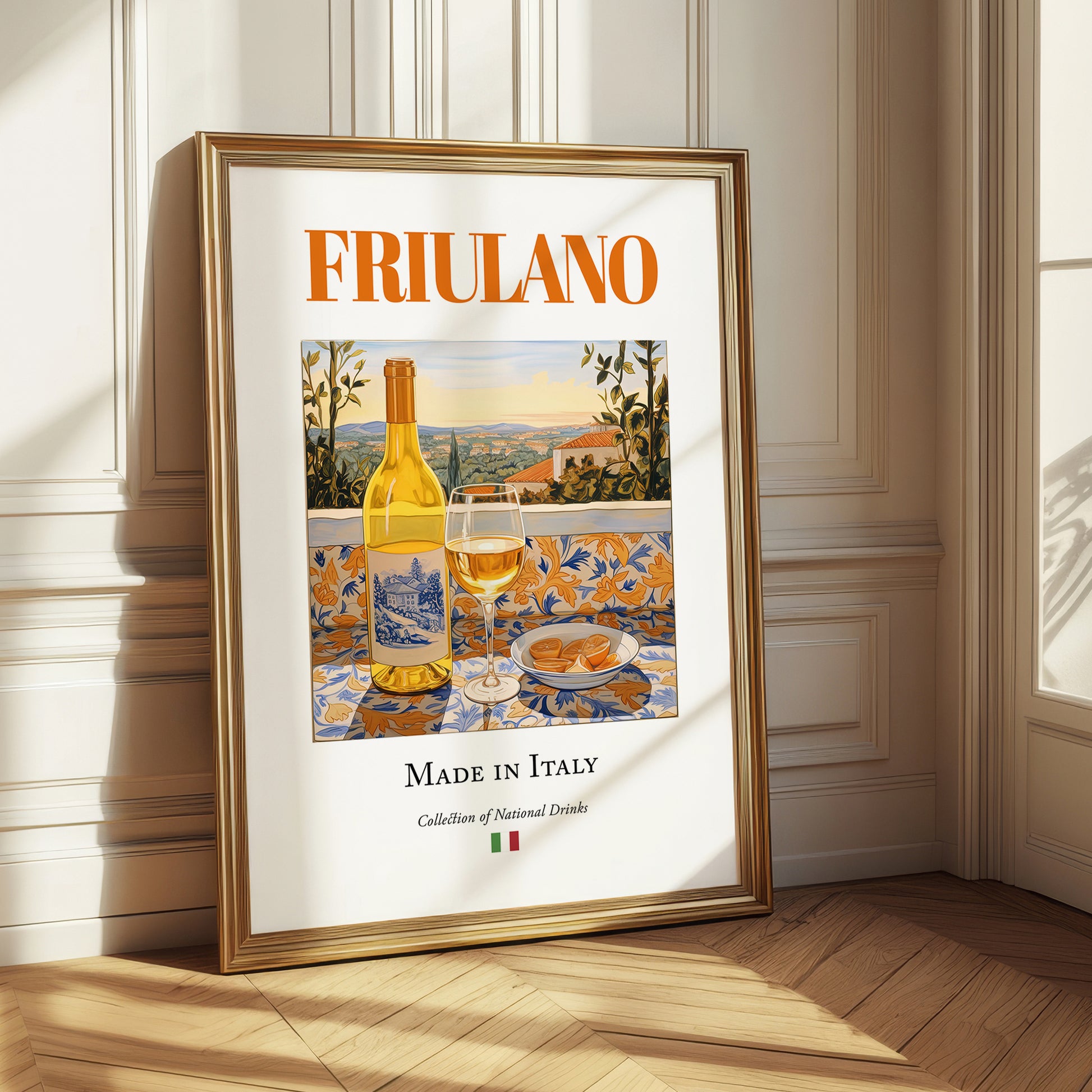 Friulano – Italian White Wine, Vinoteca Wall Art