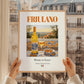 Friulano – Italian White Wine, Vinoteca Wall Art, styled in a charming Paris street view