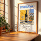 Timorasso – Italian White Wine, Vinoteca Art, no-text version framed in wood