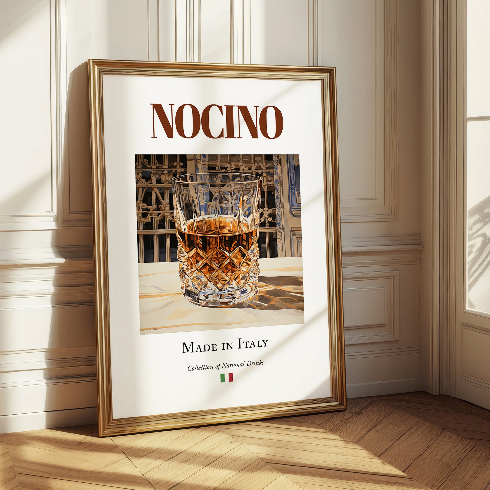 Nocino – Italian Liqueur Drink, Speakeasy Still Life