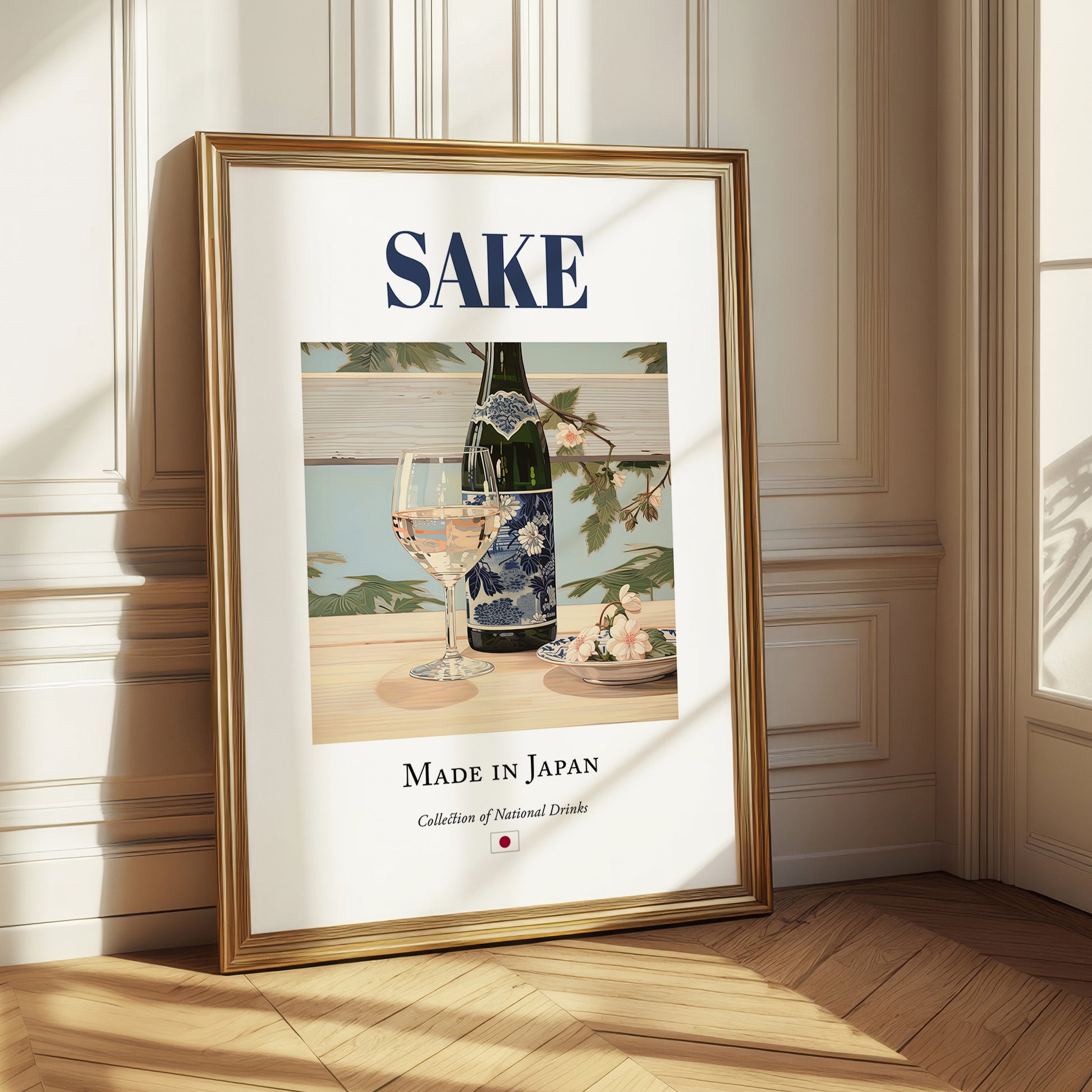 Sake – Japanese Spirit Drink, Hotel Lobby Poster