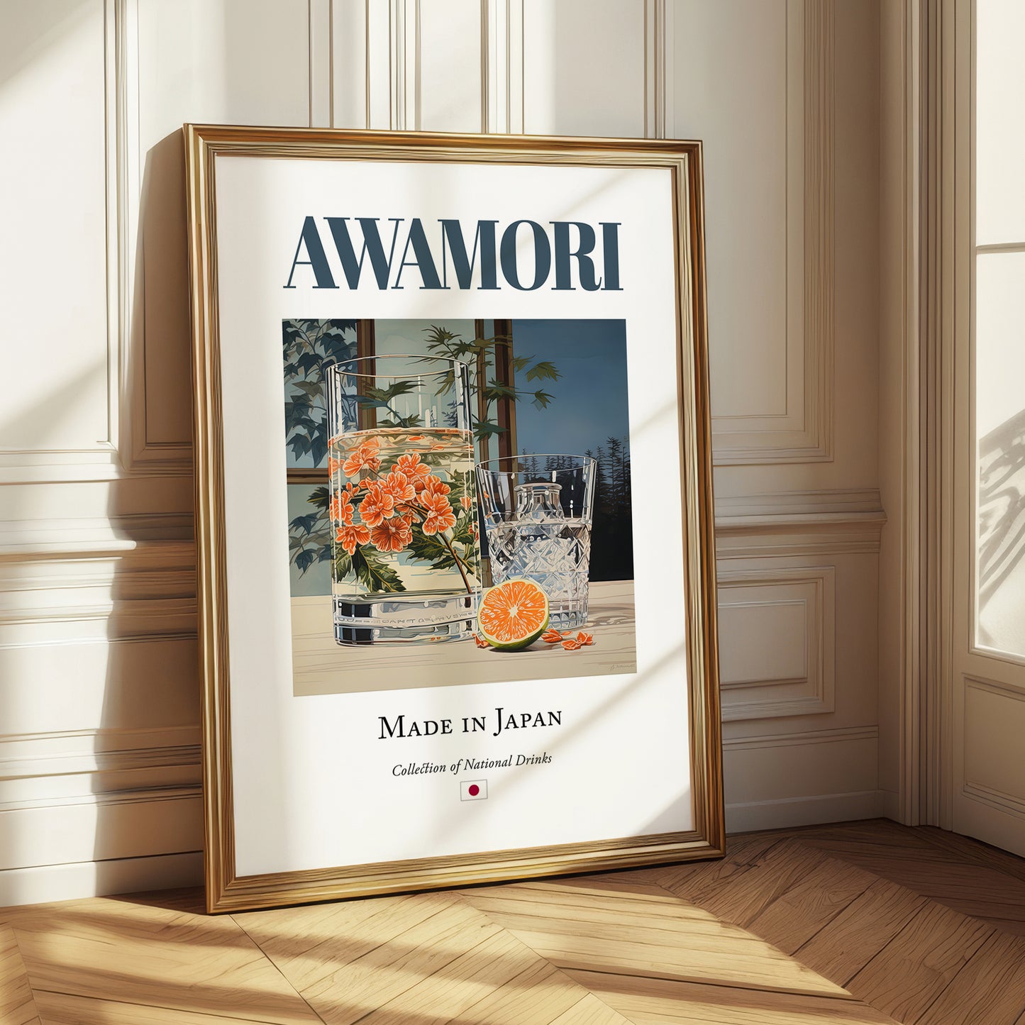 Awamori – Japanese Spirit Drink, Rooftop Terrace Print