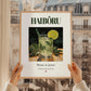 Haibōru – Japanese Cocktail Drink, Hotel Lobby Poster, styled in a charming Paris street view