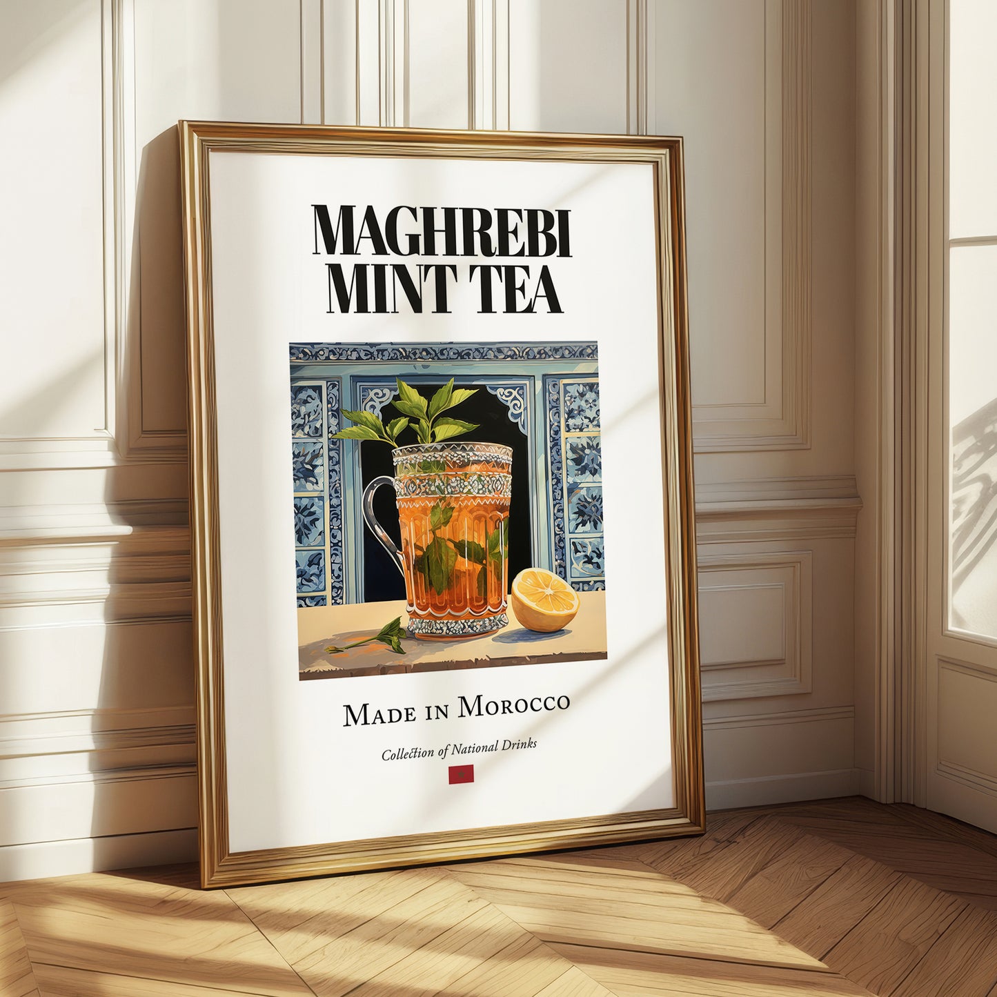 Maghrebi Mint Tea – Moroccan Tea, Tea Lounge Poster