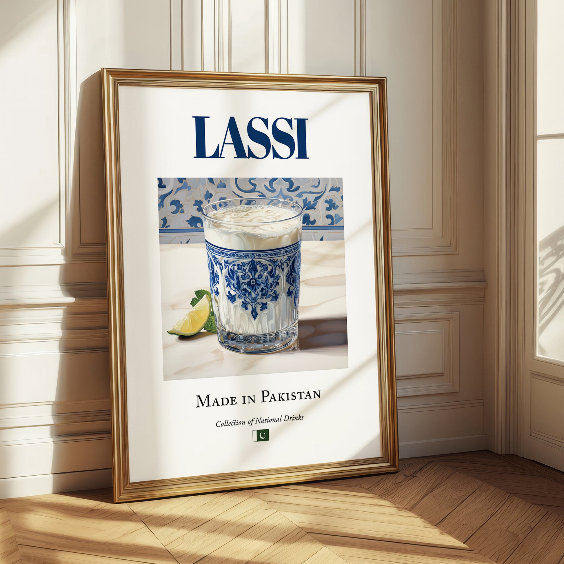 Lassi – Pakistani Beverage Drink, Hotel Lobby Wall Decor