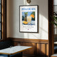 Piña Colada – Puerto Rican Cocktail Drink, Cocktail Lounge Print, clean layout with no caption