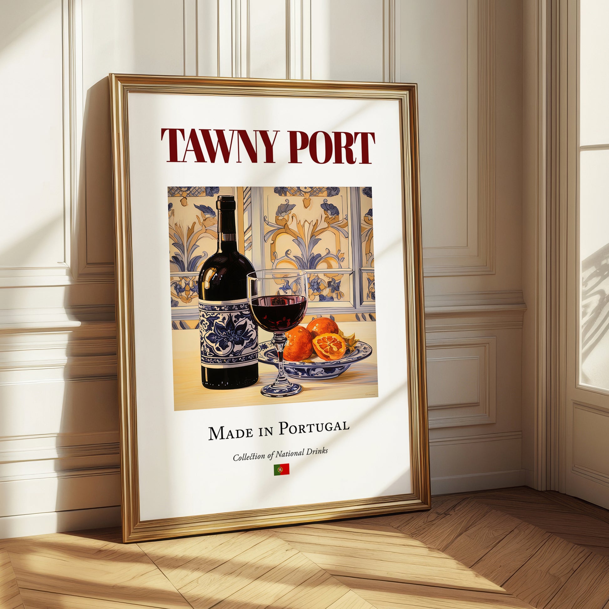 Tawny Port – Portuguese Dessert Wine, Wine Bar Wall Art