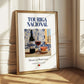 Touriga Nacional – Portuguese Red Wine, Tasting Room Illustration