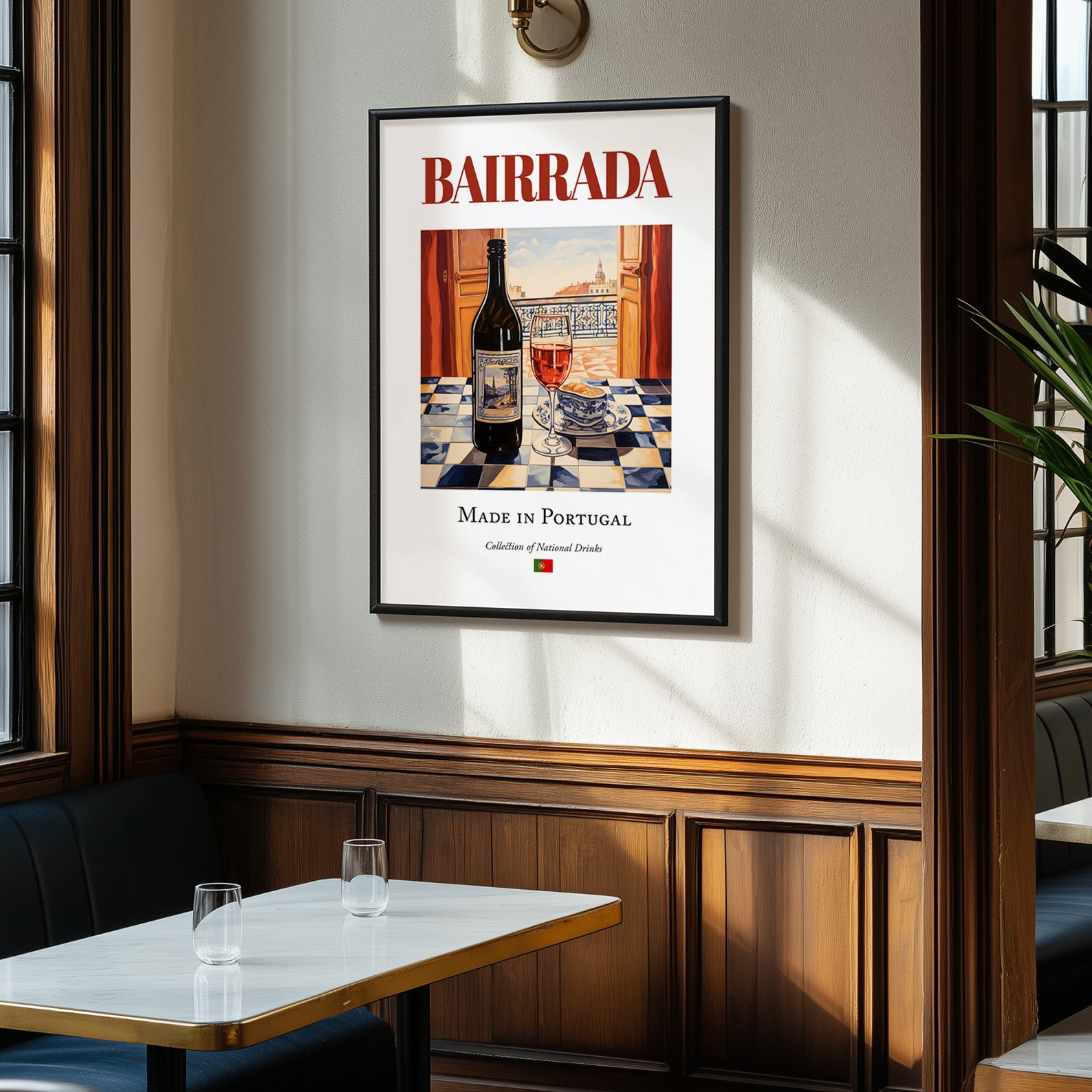 Bairrada – Portuguese Red Wine, Vinoteca Art, clean layout with no caption