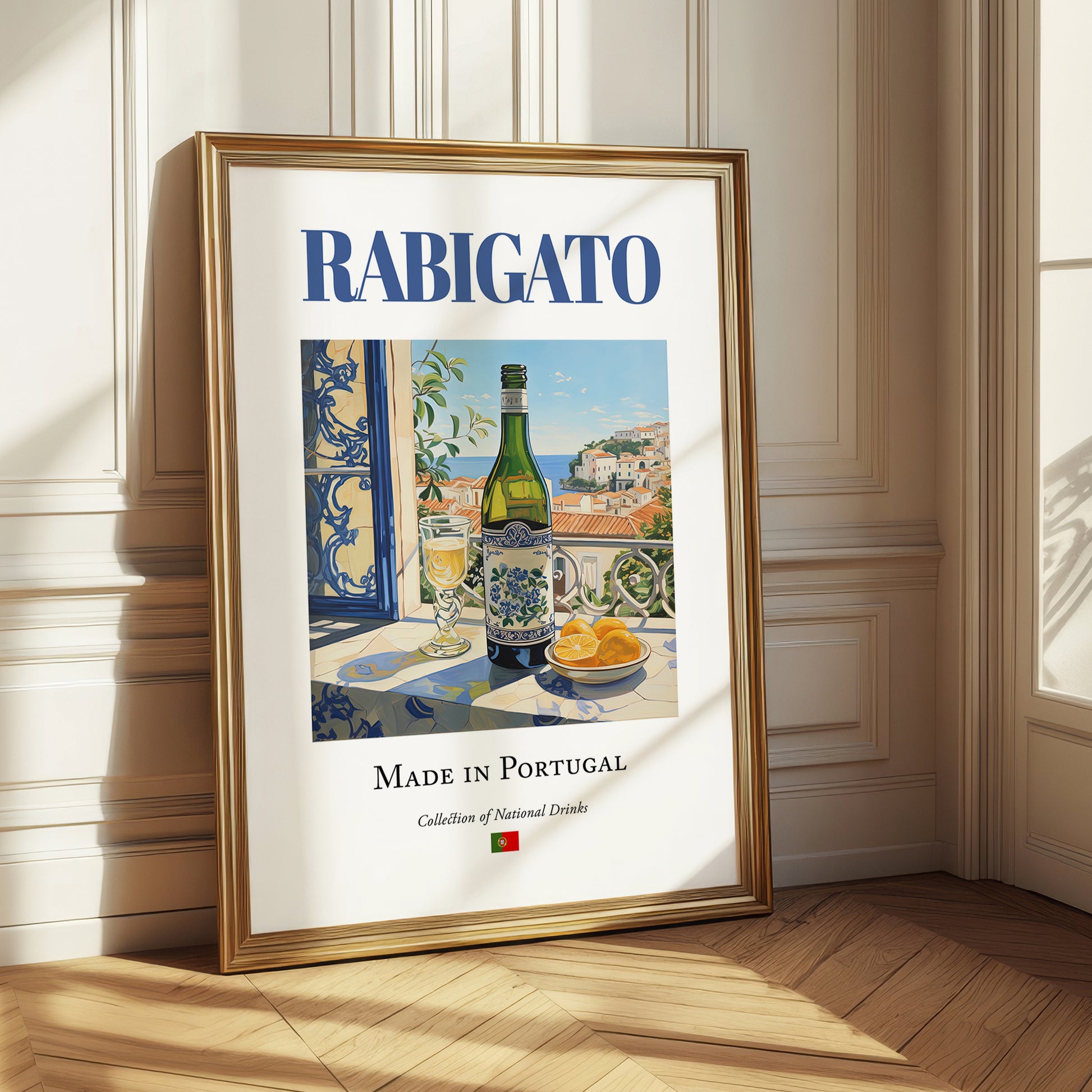Rabigato – Portuguese White Wine, Vinoteca Wall Decor