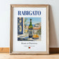 Rabigato – Portuguese White Wine, Vinoteca Wall Decor, in wooden frame leaning on the floor