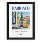 Rabigato – Portuguese White Wine, Vinoteca Wall Decor, in sleek black frame