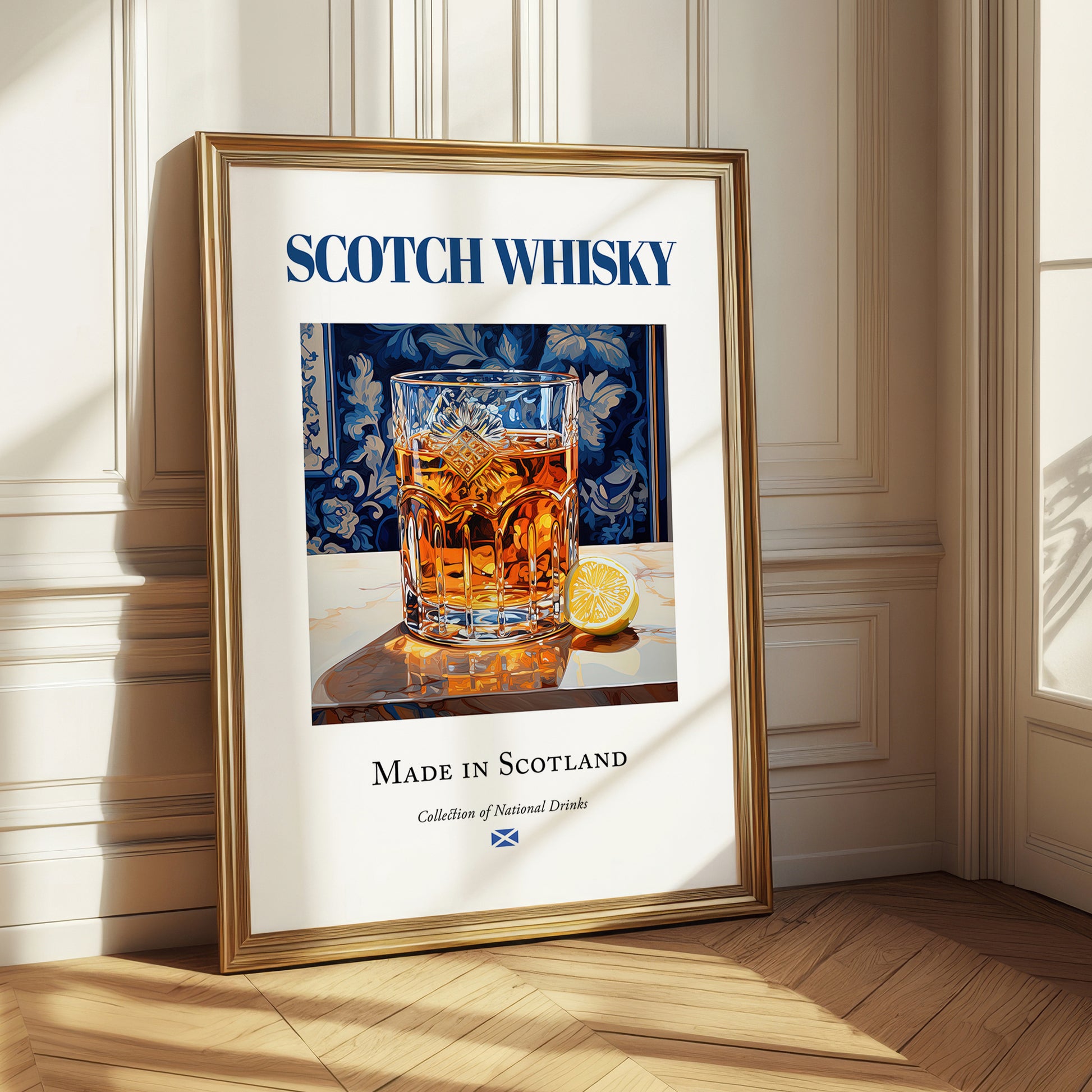 Scotch Whisky – Scottish Spirit Drink, Sky Bar Poster
