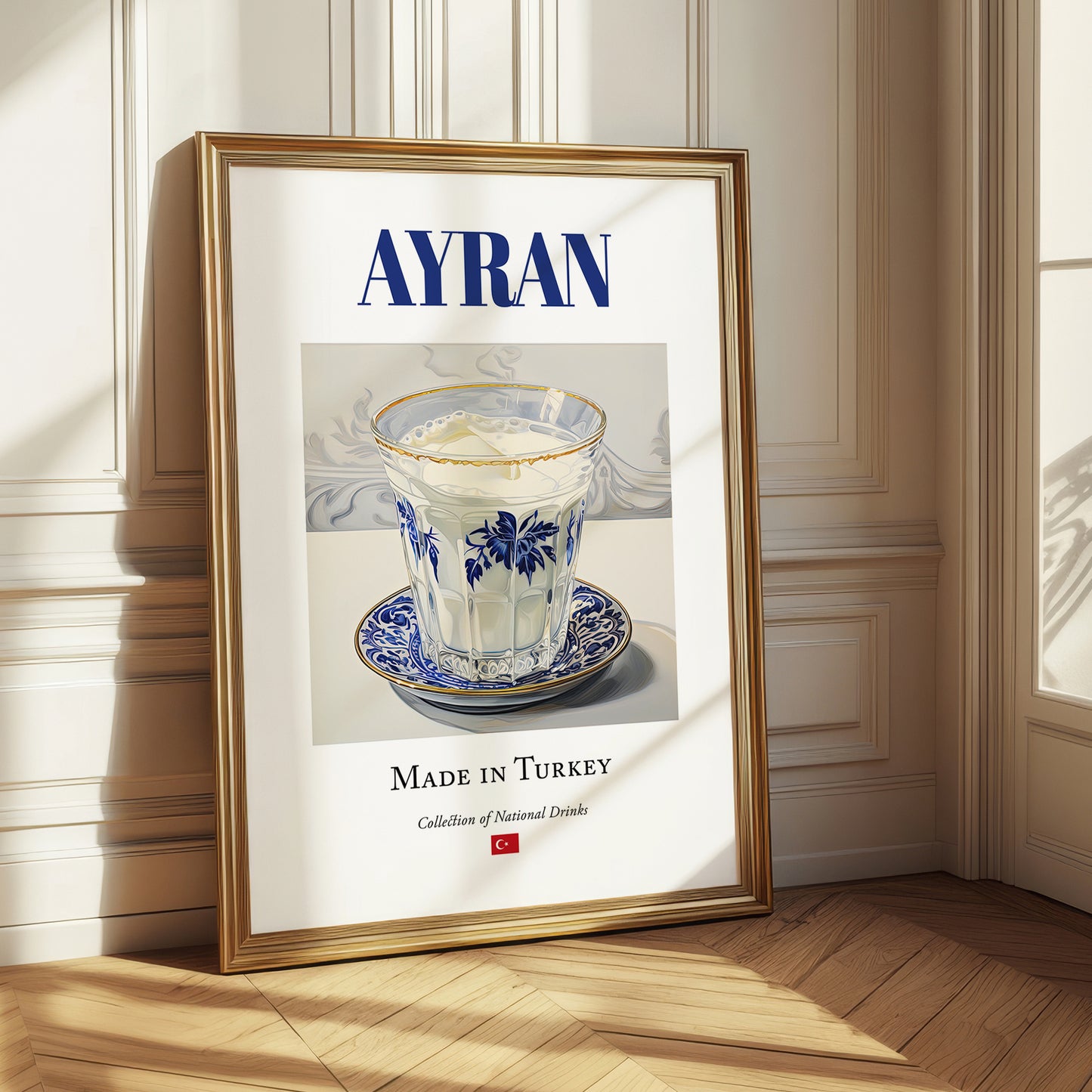 Ayran – Turkish Beverage Drink, Sky Bar Painting