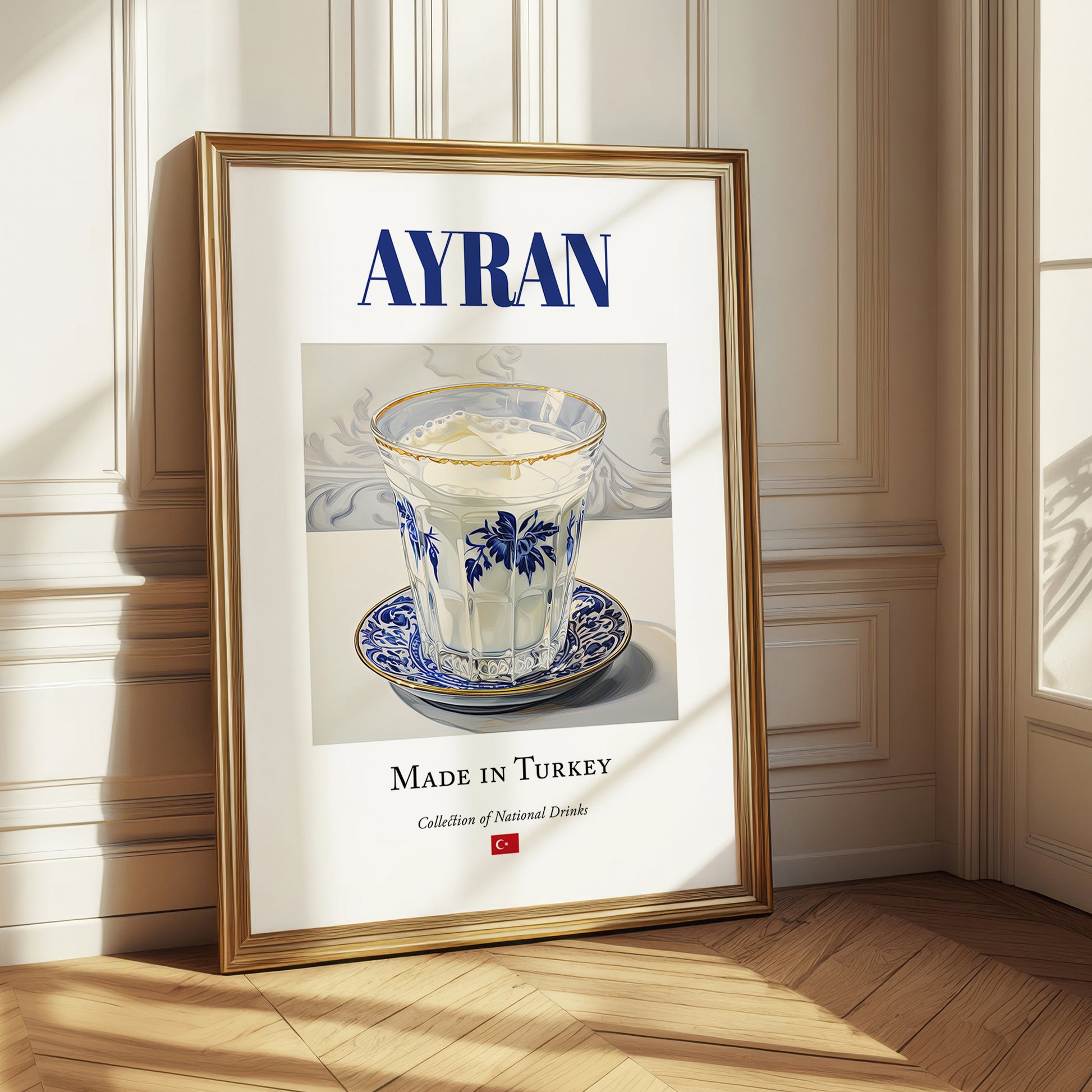 Ayran – Turkish Beverage Drink, Sky Bar Painting