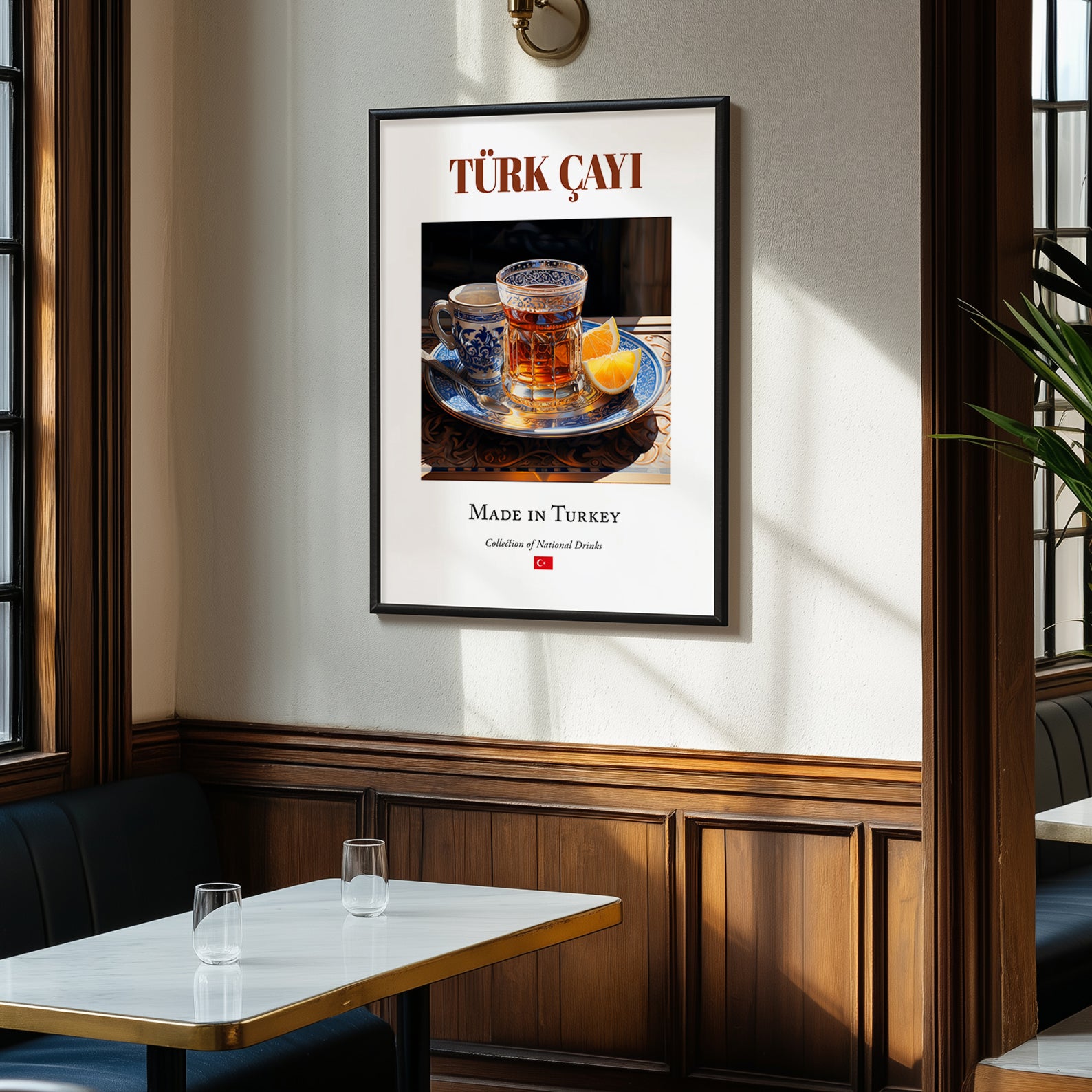 Türk çayı (Turkish Tea) – Turkish Tea, Chashitsu Print, clean layout with no caption