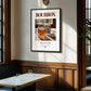 Bourbon – American Spirit Drink, Cocktail Lounge Wall Art, clean layout with no caption