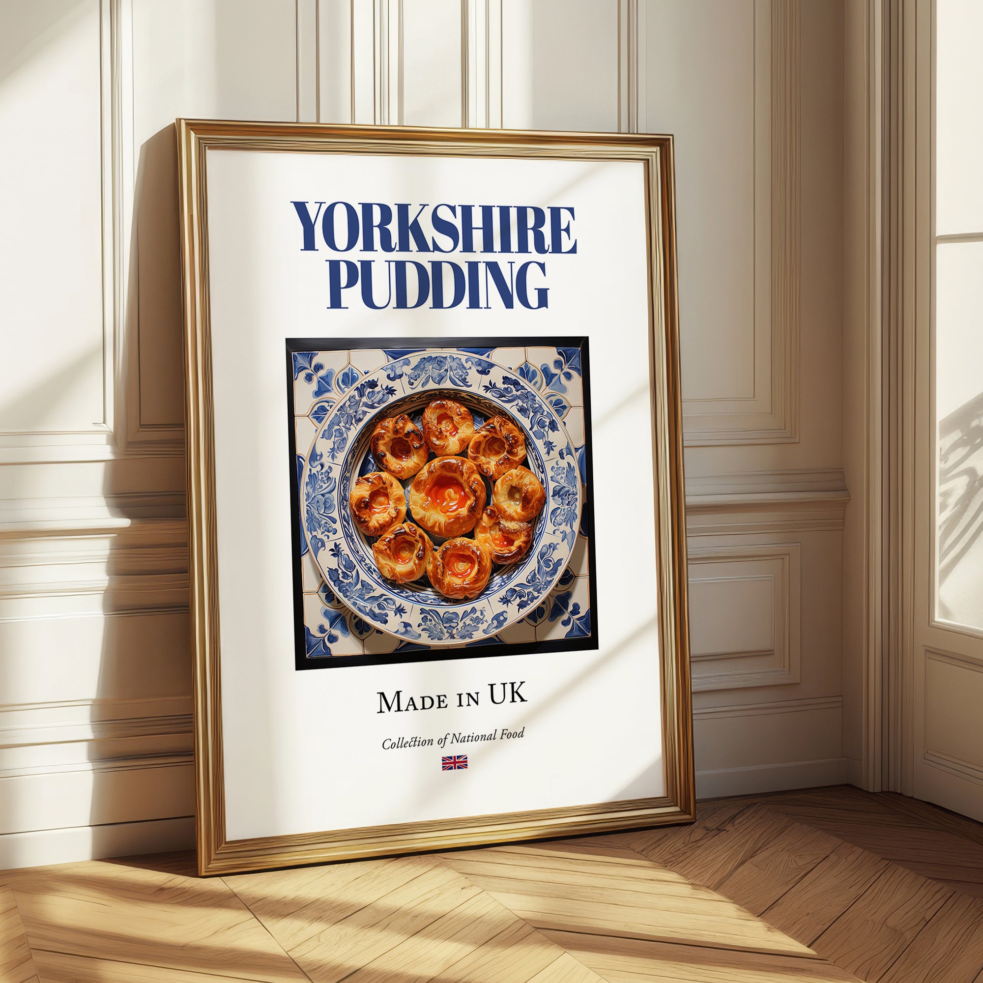 Yorkshire Pudding – English Bread Dish, Fine Dining Restaurant Wall Art