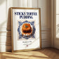 Sticky Toffee Pudding – English Dessert Dish, Café Wall Decor