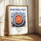 Bakewell Tart – English Dessert Dish, Farmhouse Kitchen Wall Art