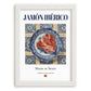 Jamón Ibérico – Spanish Meat Dish, Restaurant Poster, placed in minimal white frame
