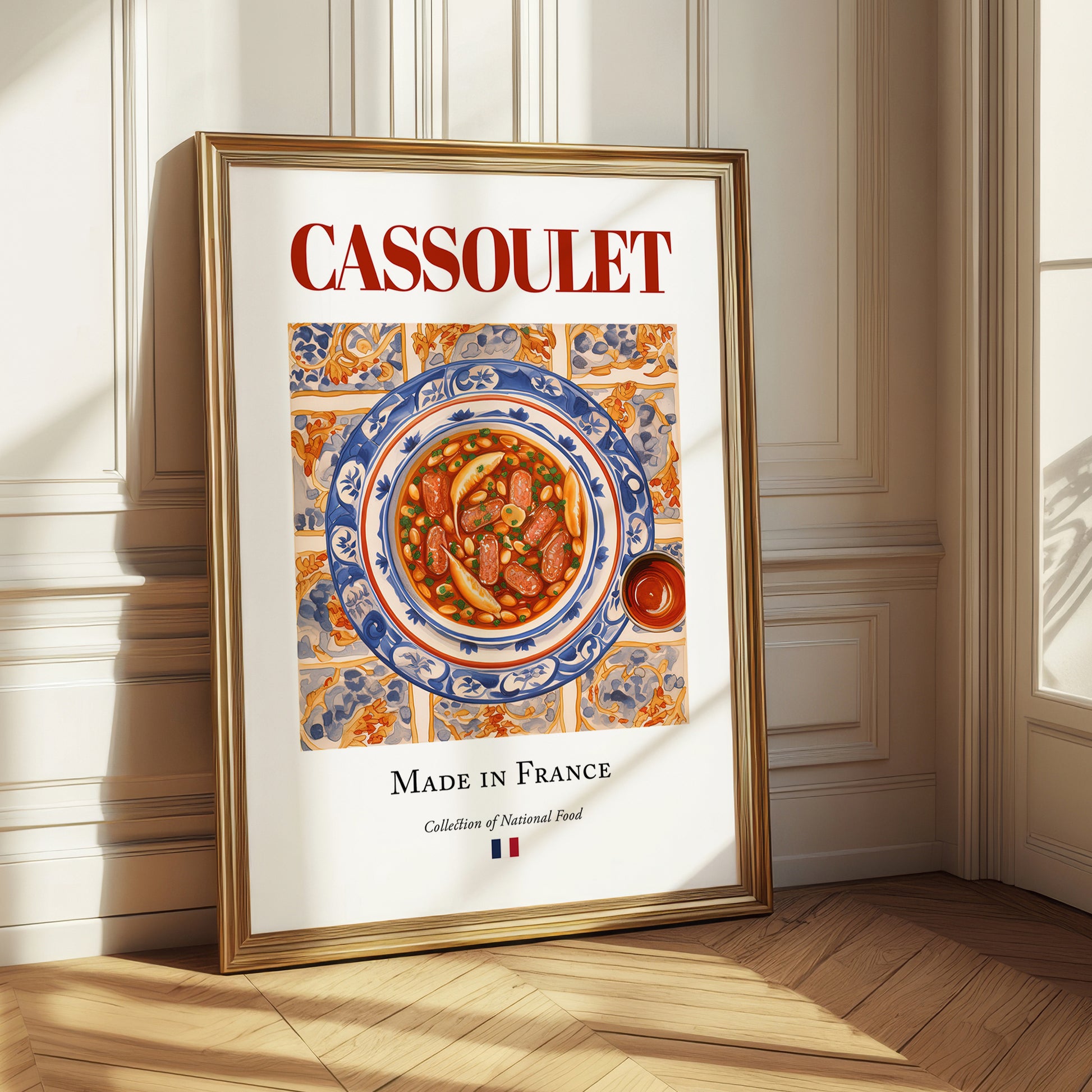 Cassoulet – French Stew Dish, Restaurant Print