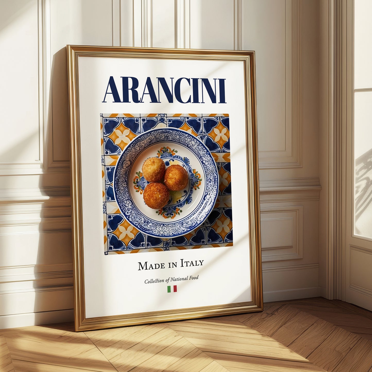 Arancini – Italian Snack Dish, Farmhouse Kitchen Poster