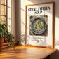 Stracciatella Soup – Italian Soup Dish, Bistro Wall Decor, no-text version framed in wood