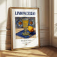 Limoncello – Italian Liqueur Drink, Cocktail Lounge Poster