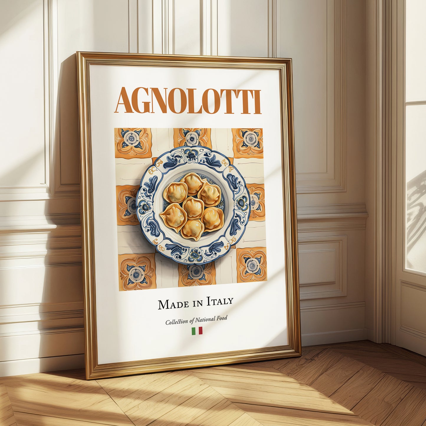 Agnolotti – Italian Pasta, Osteria Wall Art